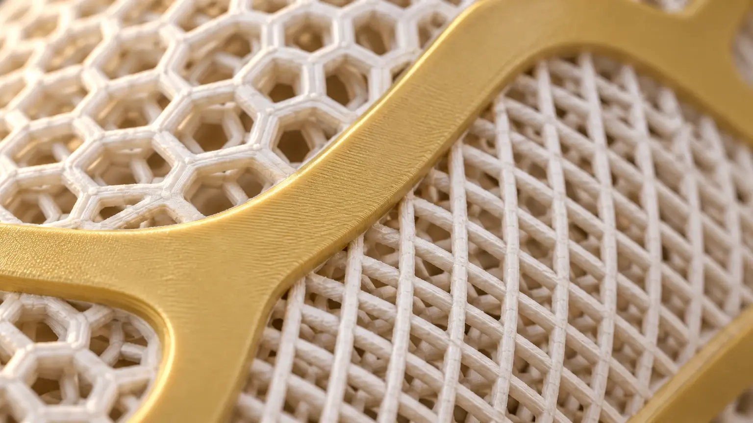 Macro de la maille imprimée en 3D