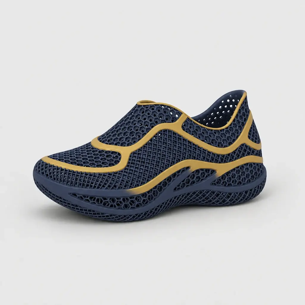 Onde, coloris Bleu nuit & or